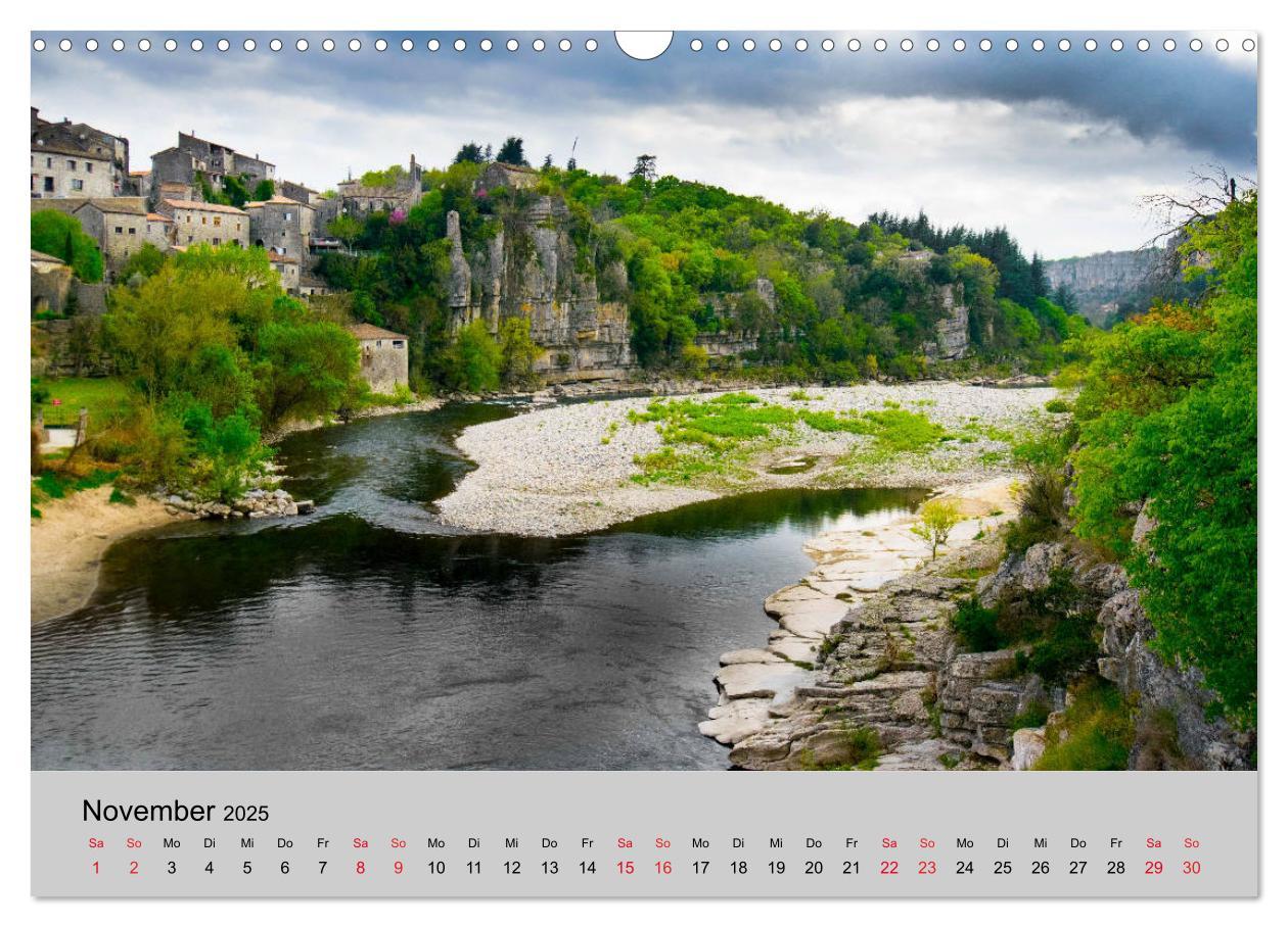 Bild: 9783435237142 | Bezaubernde Ardèche (Wandkalender 2025 DIN A3 quer), CALVENDO...