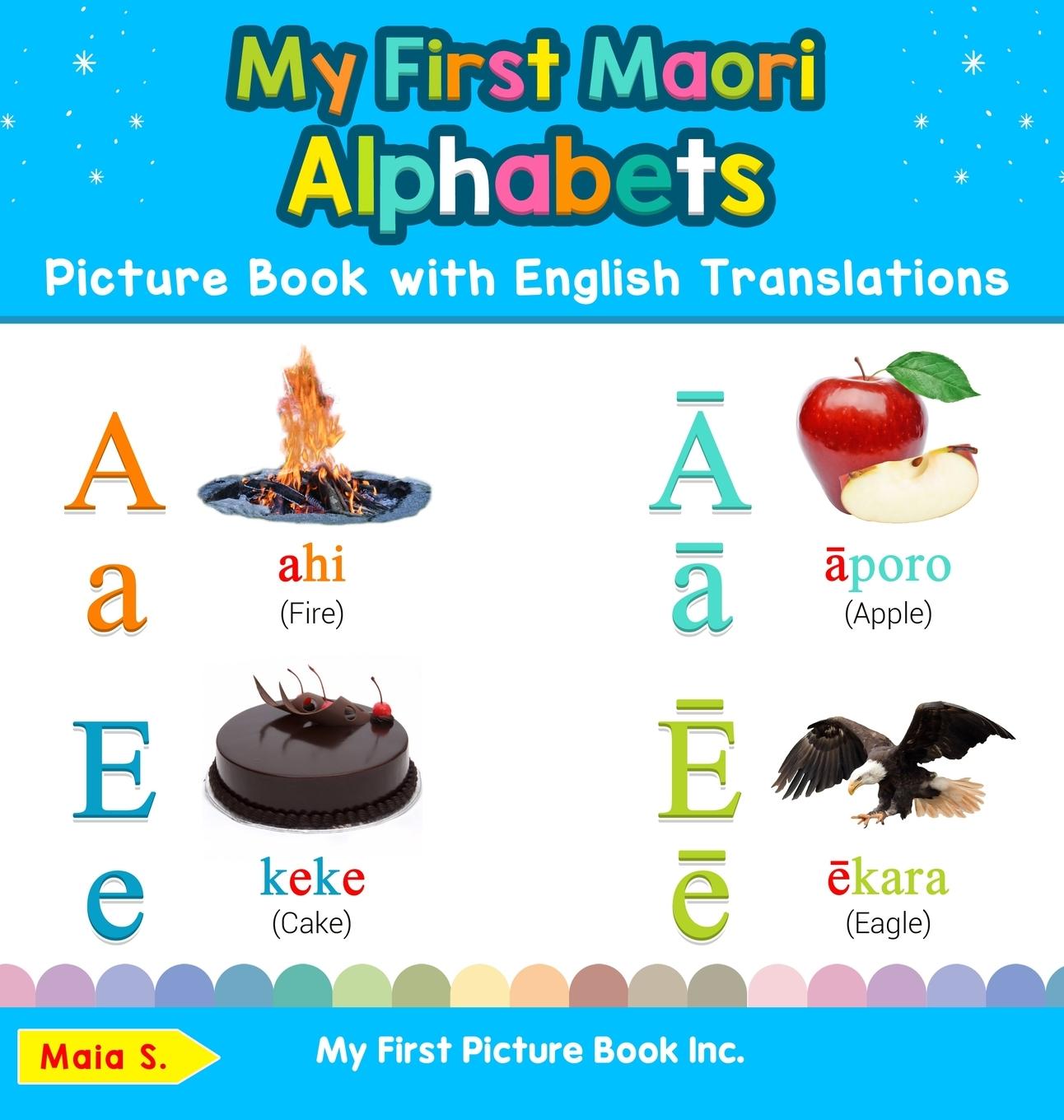 Cover: 9780369602206 | My First Maori Alphabets Picture Book with English Translations | S.