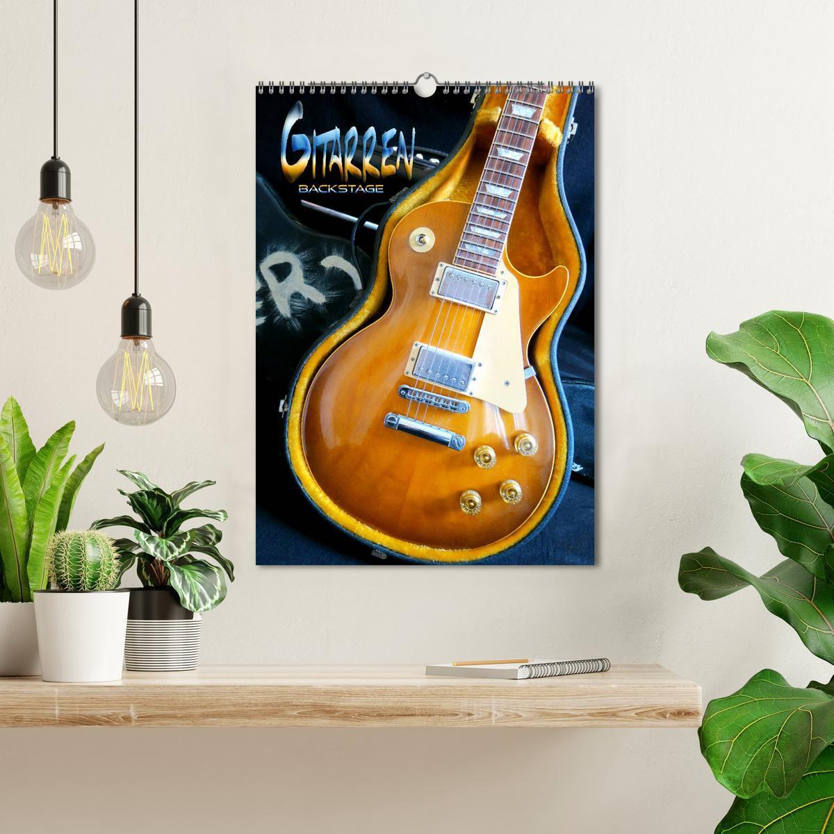 Bild: 9783435971077 | Gitarren backstage (Wandkalender 2025 DIN A3 hoch), CALVENDO...