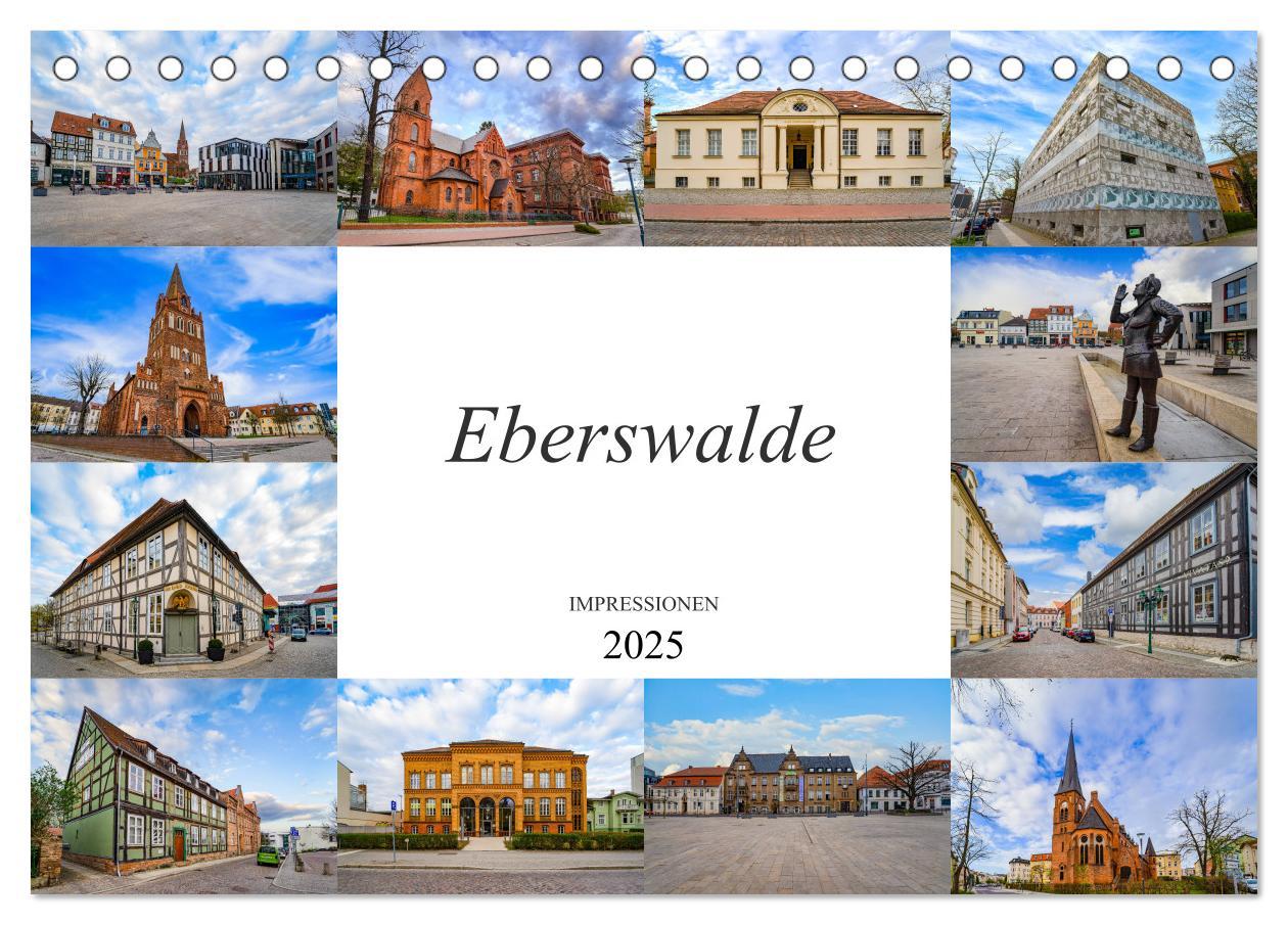 Cover: 9783435238866 | Eberswalde Impressionen (Tischkalender 2025 DIN A5 quer), CALVENDO...