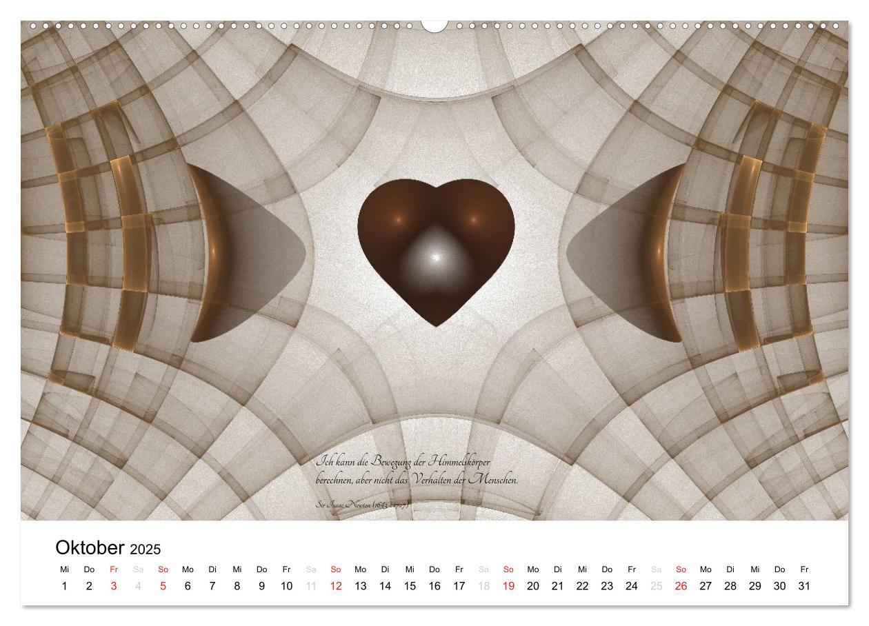 Bild: 9783435572830 | Mathematik - Grafiken und Zitate 2025 (Wandkalender 2025 DIN A2...