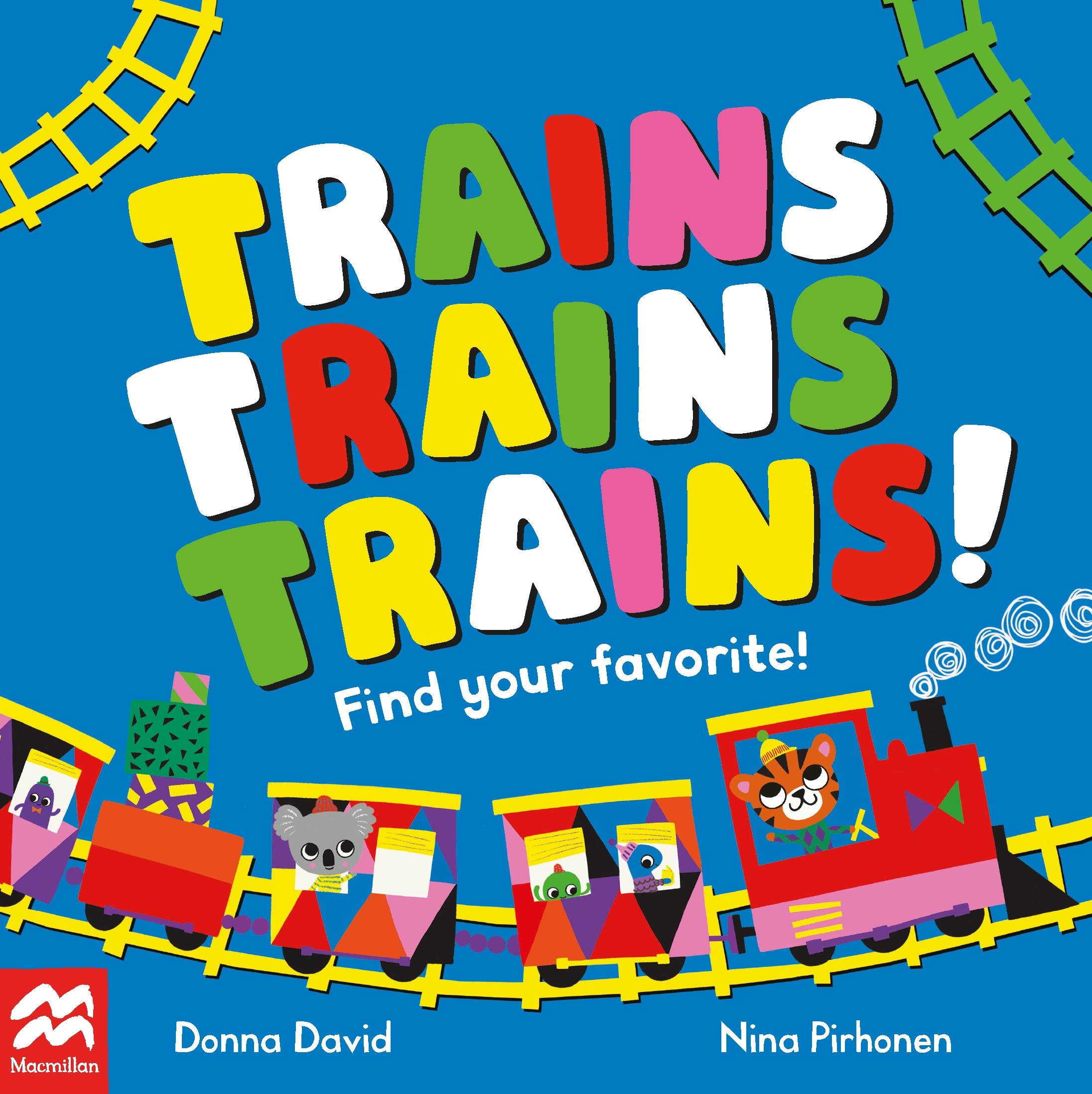 Cover: 9781035022106 | Trains Trains Trains! | Donna David | Buch | Papp-Bilderbuch | 2024