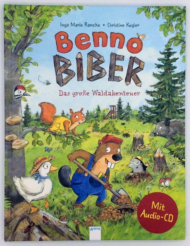 Bild: 9783401715674 | Benno Biber. Das große Waldabenteuer | Ein Sachbilderbuch mit CD