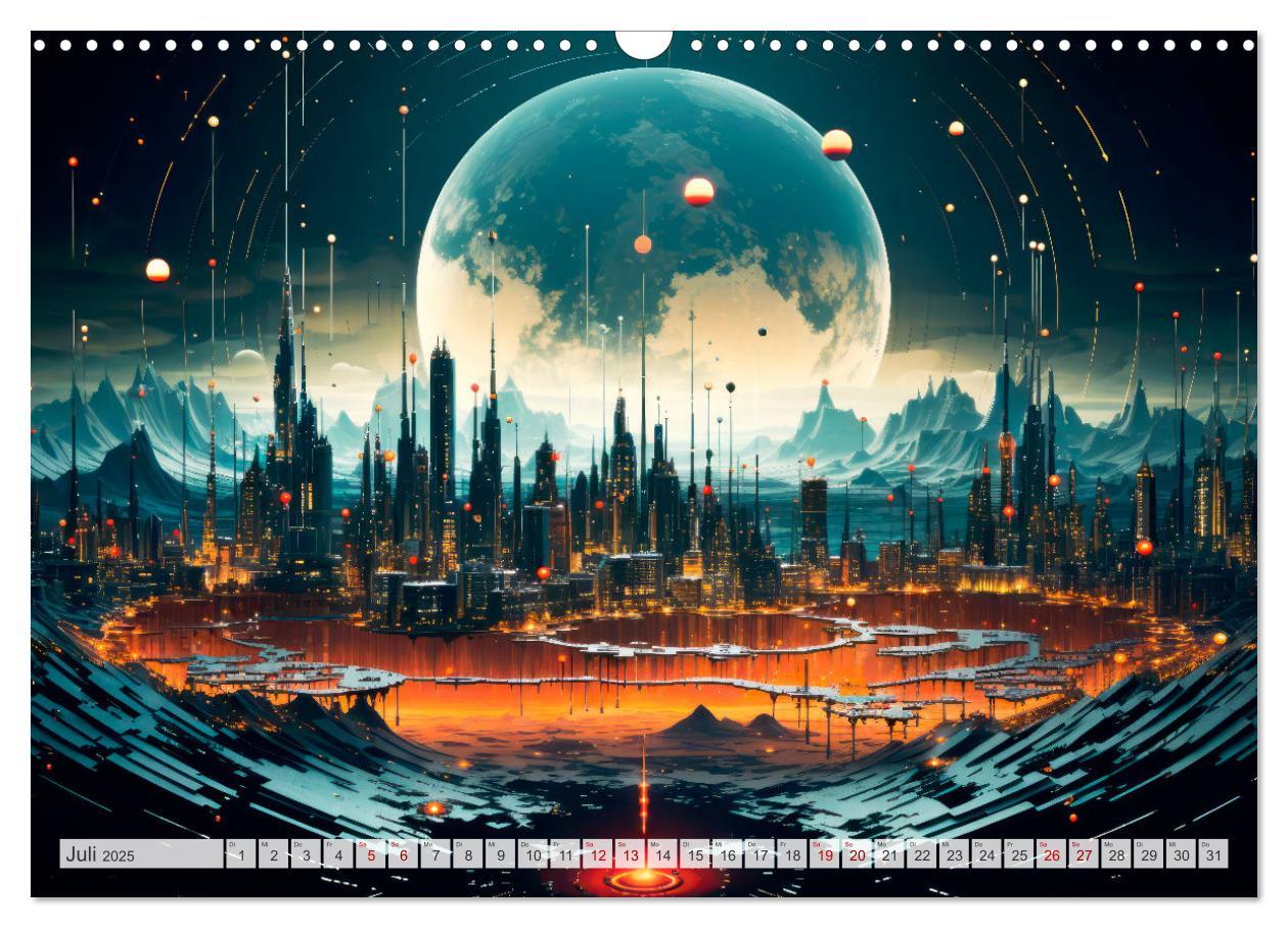 Bild: 9783383855443 | KI UND METAVERSE Algorithmen sowie virtuelle Realität (Wandkalender...