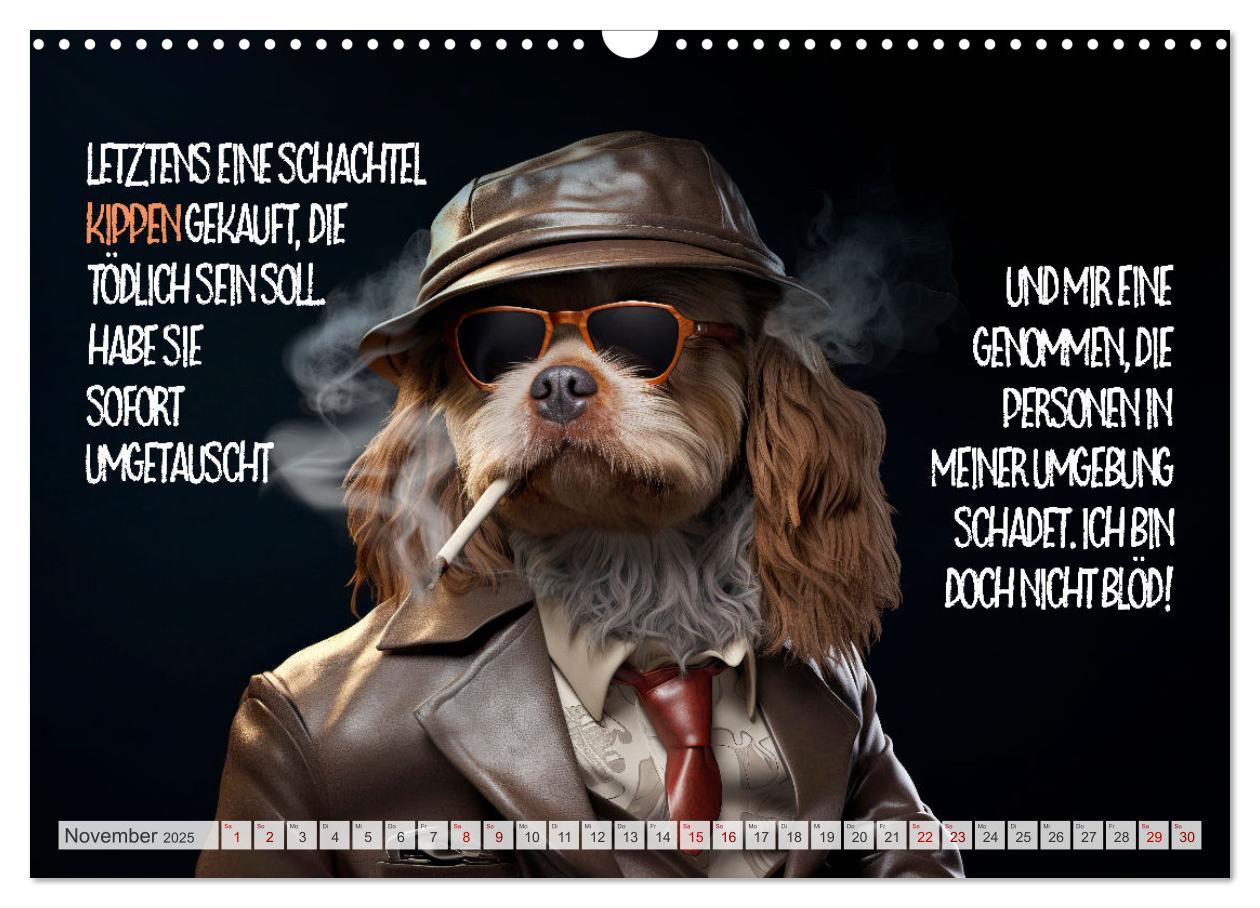 Bild: 9783383774317 | ULTRAKRASS Knallharte Hunde (Wandkalender 2025 DIN A3 quer),...