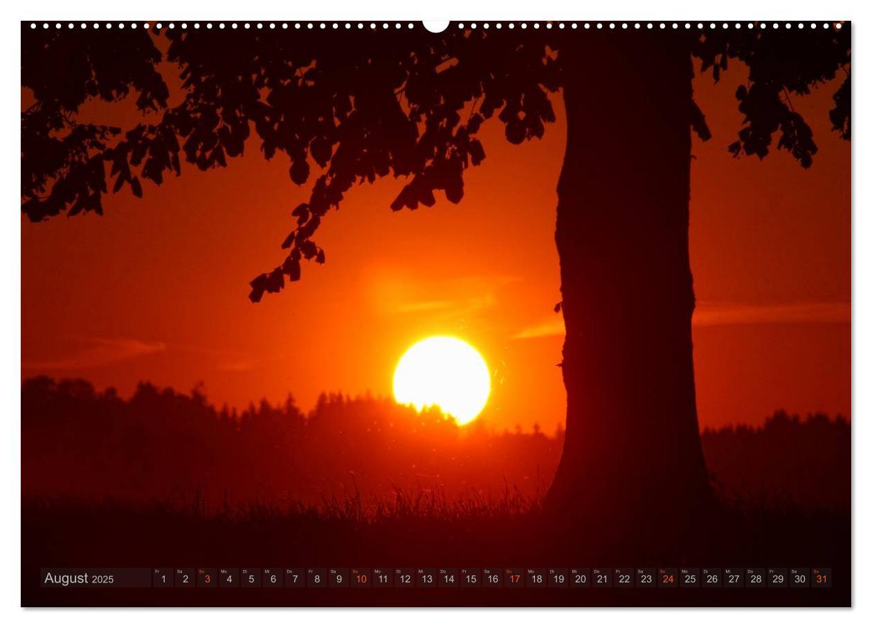 Bild: 9783435750177 | Zauberhafte Abendstimmung (Wandkalender 2025 DIN A2 quer), CALVENDO...