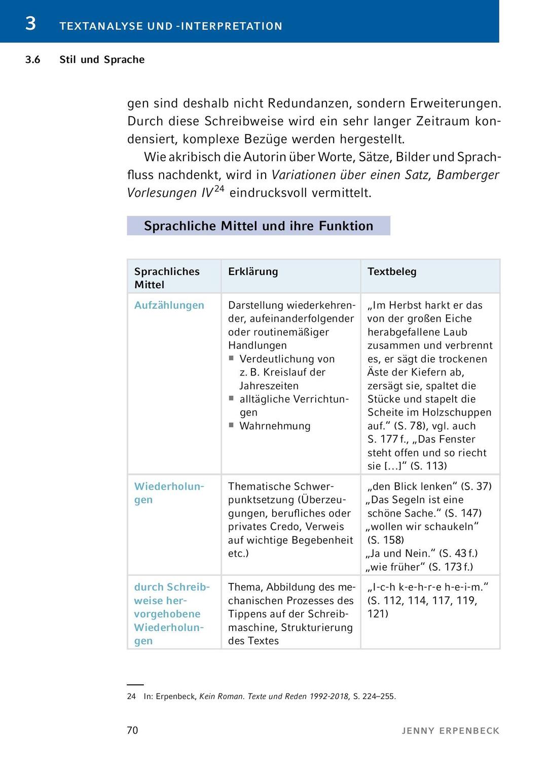 Bild: 9783804420984 | Heimsuchung von Jenny Erpenbeck - Textanalyse und Interpretation