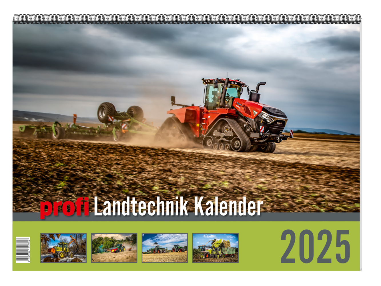 Cover: 9783784357874 | profi Landtechnikkalender 2025 | profi | Kalender | 14 S. | Deutsch