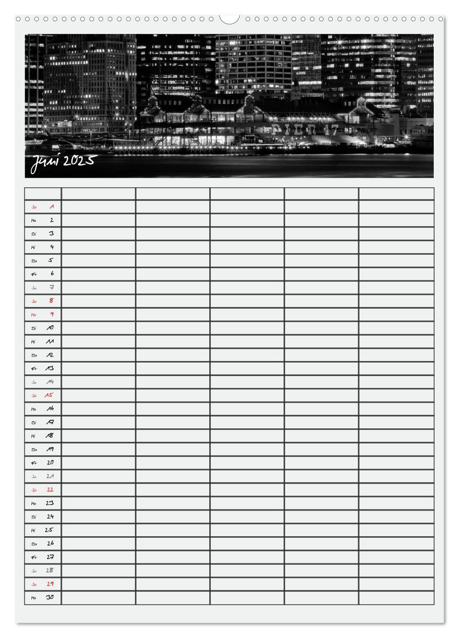 Bild: 9783457078457 | NEW YORK CITY Teamplaner (Wandkalender 2025 DIN A2 hoch), CALVENDO...