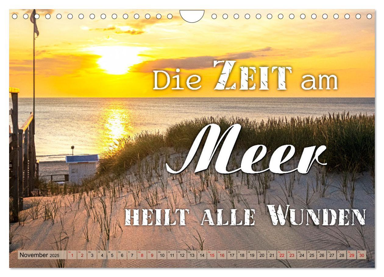 Bild: 9783435053711 | Sehnsucht zum Meer (Wandkalender 2025 DIN A4 quer), CALVENDO...