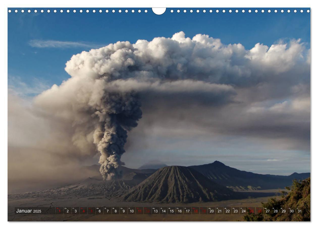 Bild: 9783435435968 | Vulkane - Magma, Lava, Eruptionen (Wandkalender 2025 DIN A3 quer),...