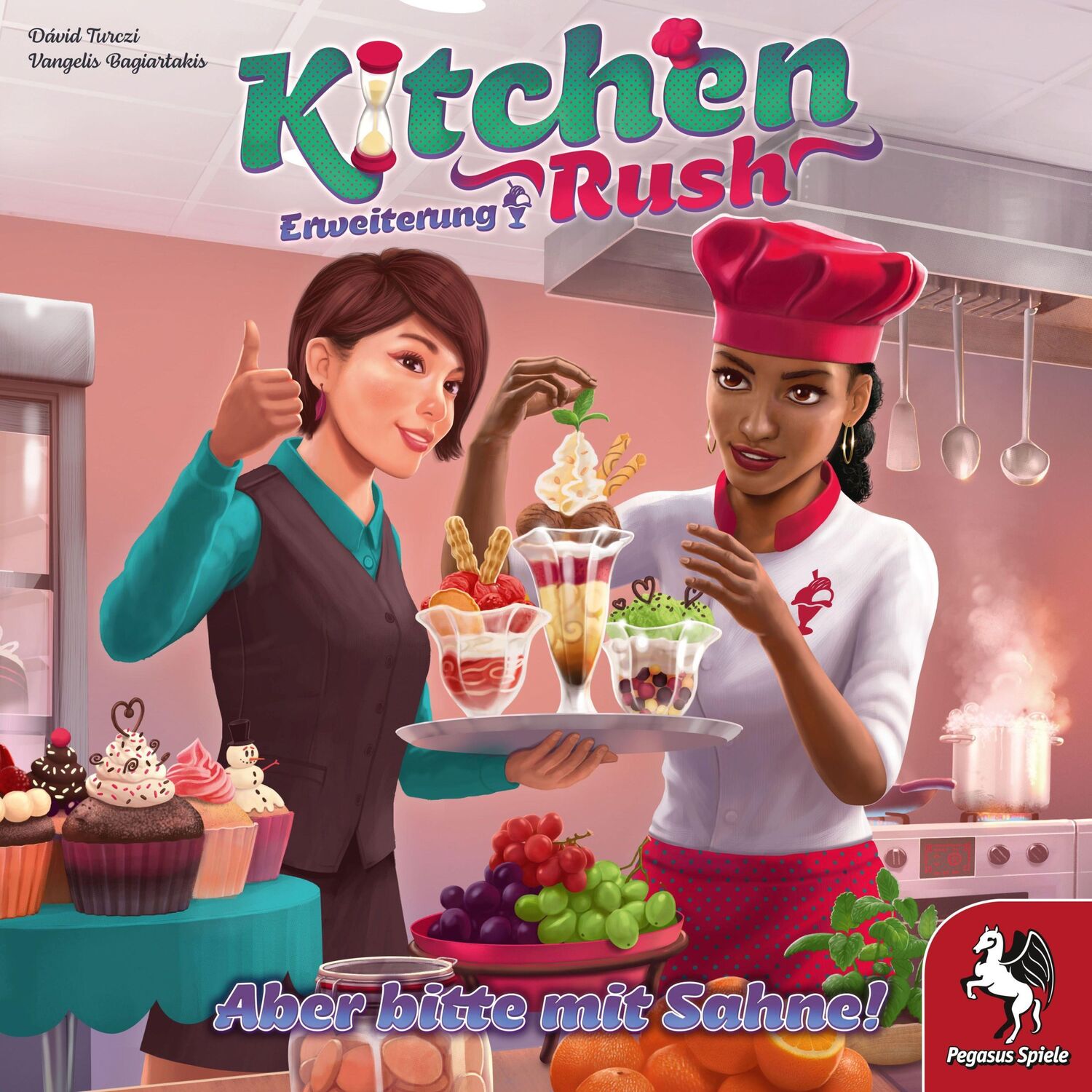 Cover: 4250231726767 | Kitchen Rush: Aber bitte mit Sahne [Erweiterung] | Dávid Turczi | 2021