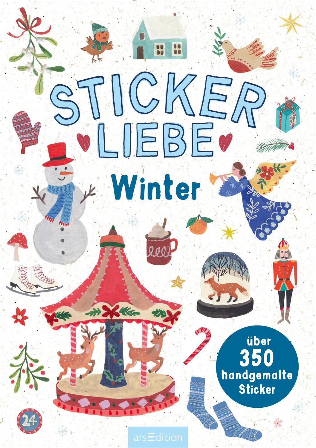 Bild: 4014489133742 | Stickerliebe - Winter | Über 350 handgemalte Sticker | Sofroniou