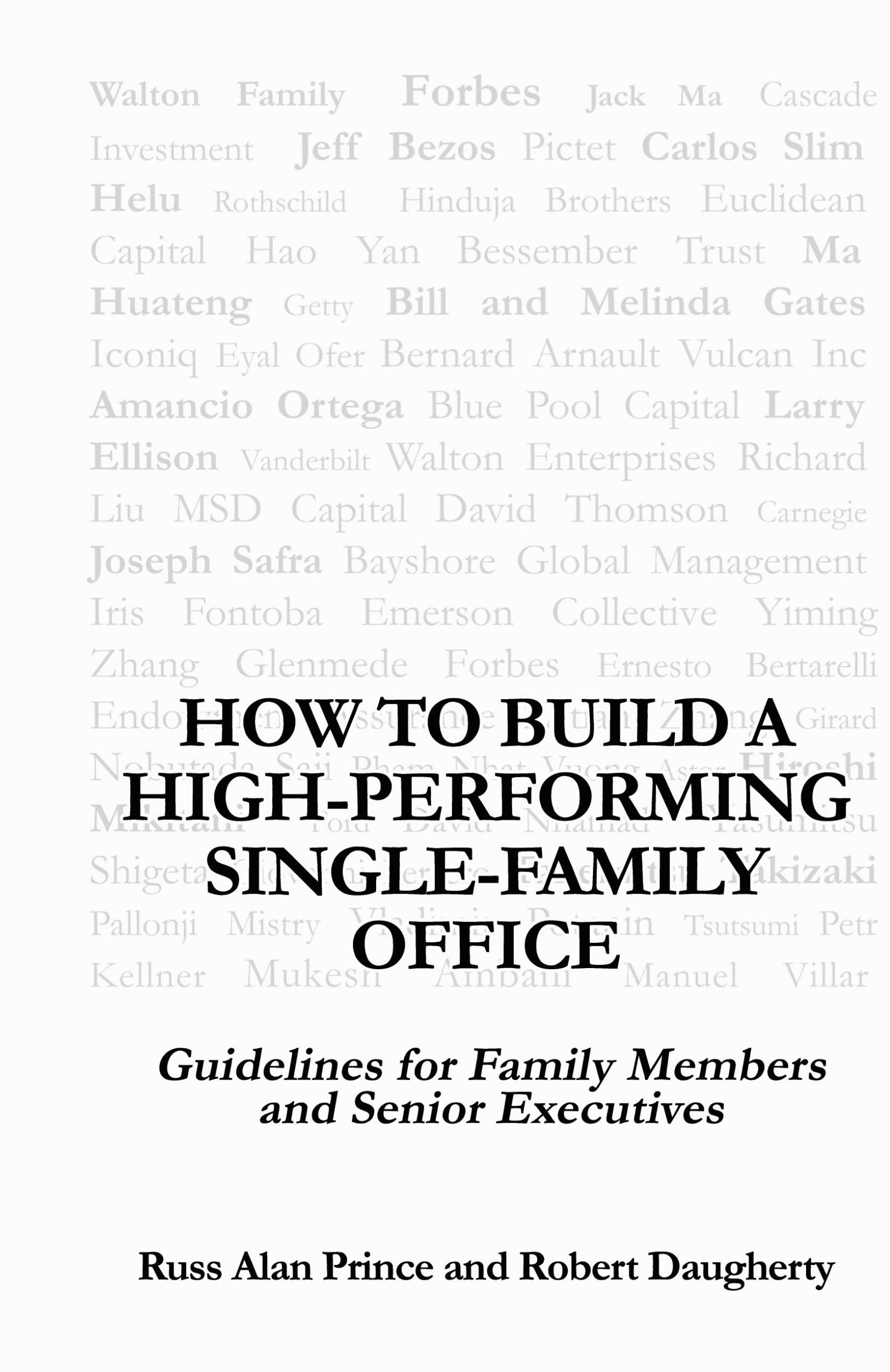 Cover: 9781662907388 | How to Build a High-Performing Single-Family Office | Buch | Englisch