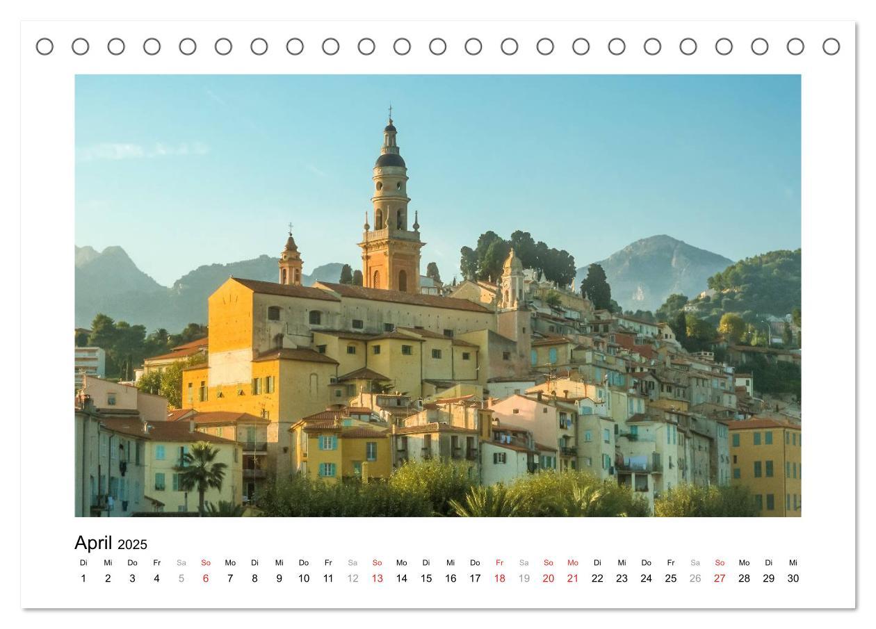 Bild: 9783435668519 | Cote d'Azur - Im Licht der blauen Küste (Tischkalender 2025 DIN A5...