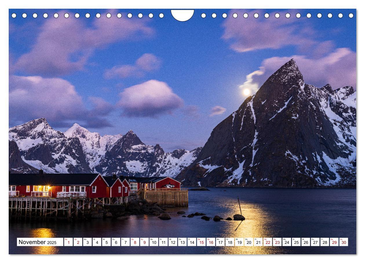 Bild: 9783383974267 | Licht des Nordens - LOFOTEN (Wandkalender 2025 DIN A4 quer),...