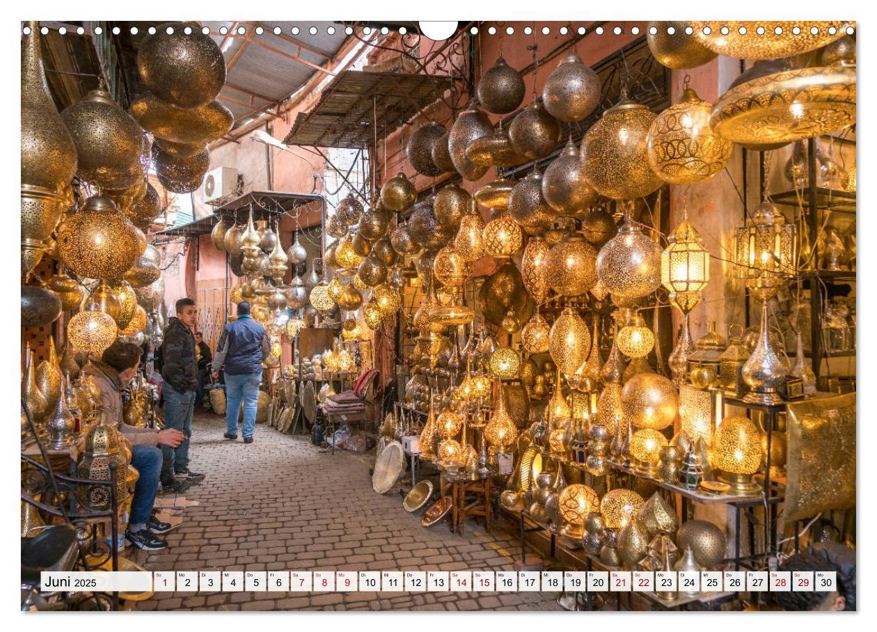 Bild: 9783435329588 | Marokko - Marrakesch (Wandkalender 2025 DIN A3 quer), CALVENDO...