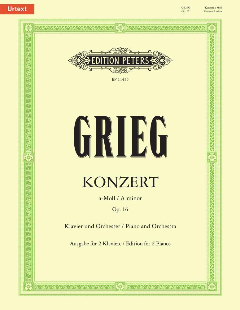 Cover: 9790014119546 | Konzert a-Moll op. 16 -für Klavier und Orchester | Edvard Grieg | Buch