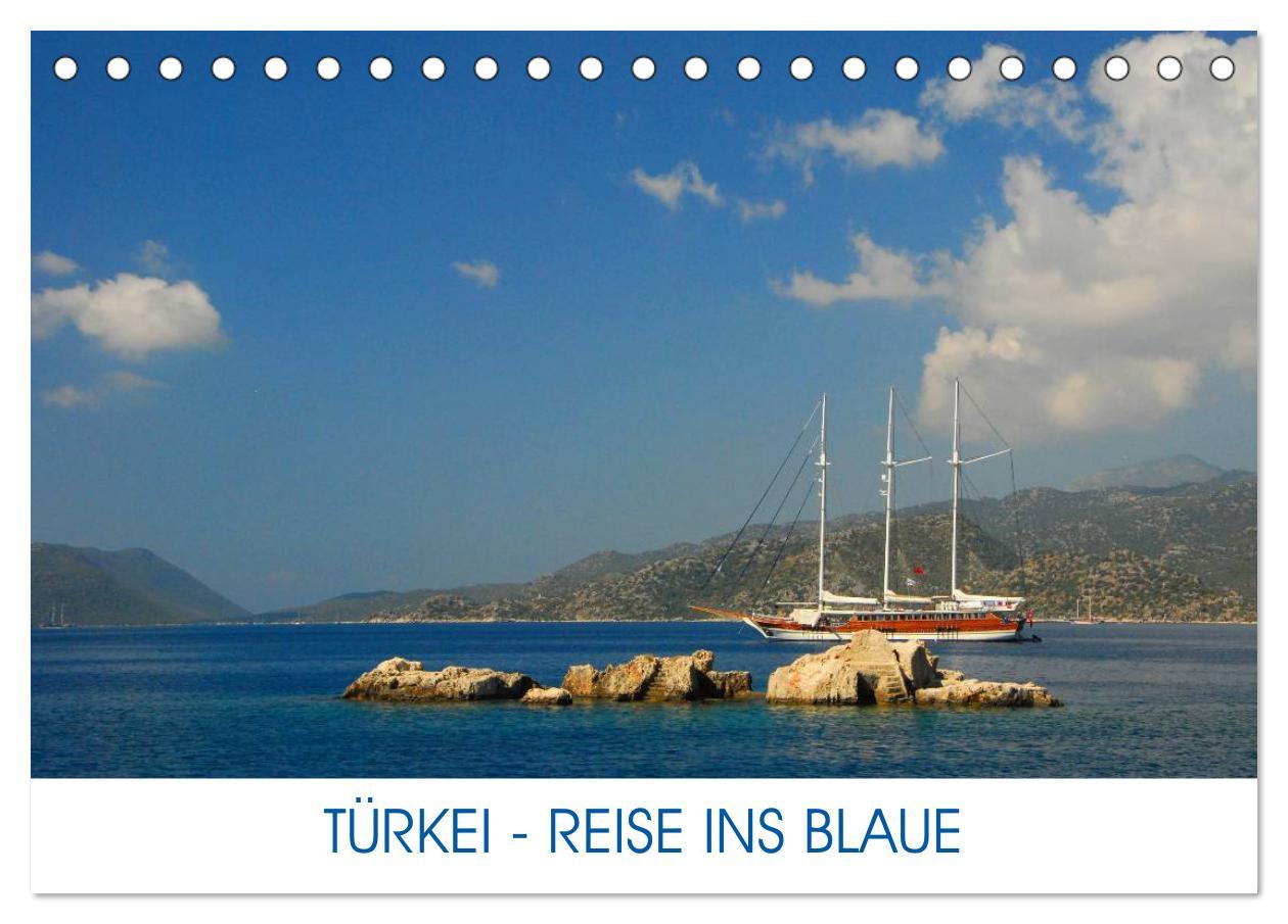 Cover: 9783435461295 | Türkei - Reise ins Blaue (Tischkalender 2025 DIN A5 quer), CALVENDO...