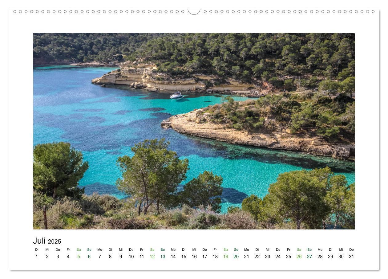 Bild: 9783435452828 | Sehnsucht nach Mallorca (Wandkalender 2025 DIN A2 quer), CALVENDO...