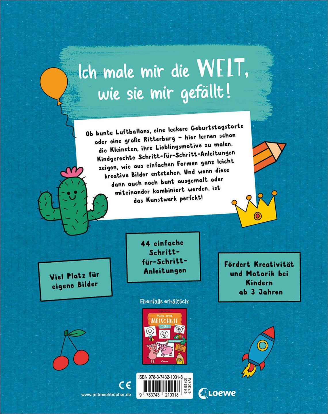 Rückseite: 9783743210318 | Meine erste Malschule | Loewe Kreativ | Taschenbuch | 96 S. | Deutsch