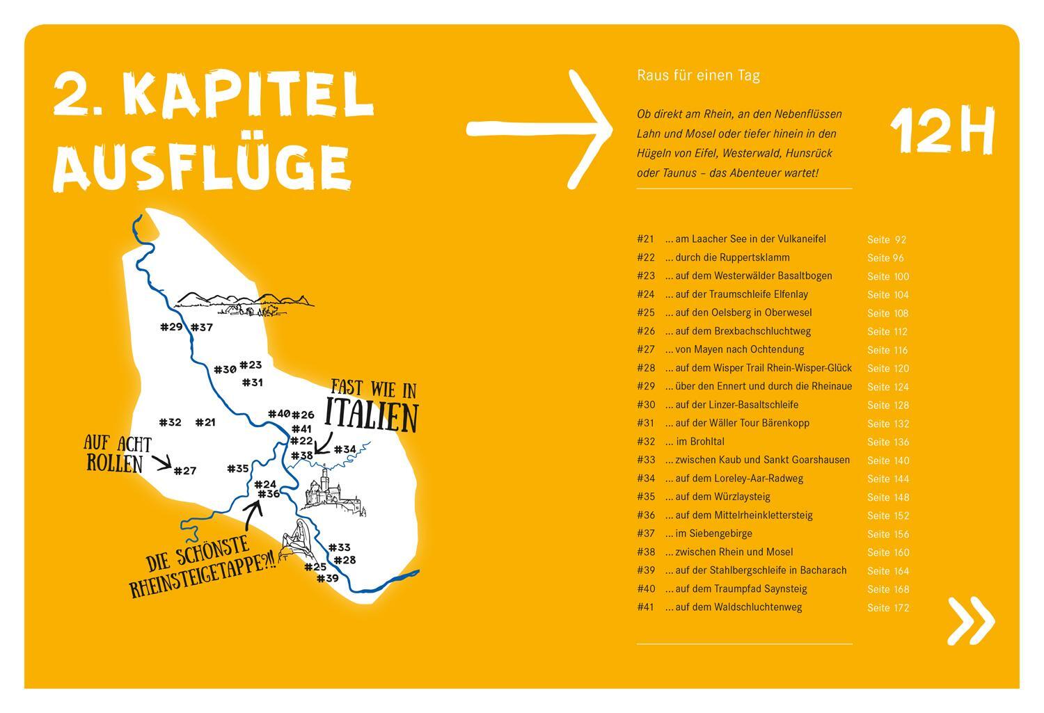 Bild: 9783616110288 | 52 kleine & große Eskapaden am Mittelrhein | Ab nach draußen! | Buch