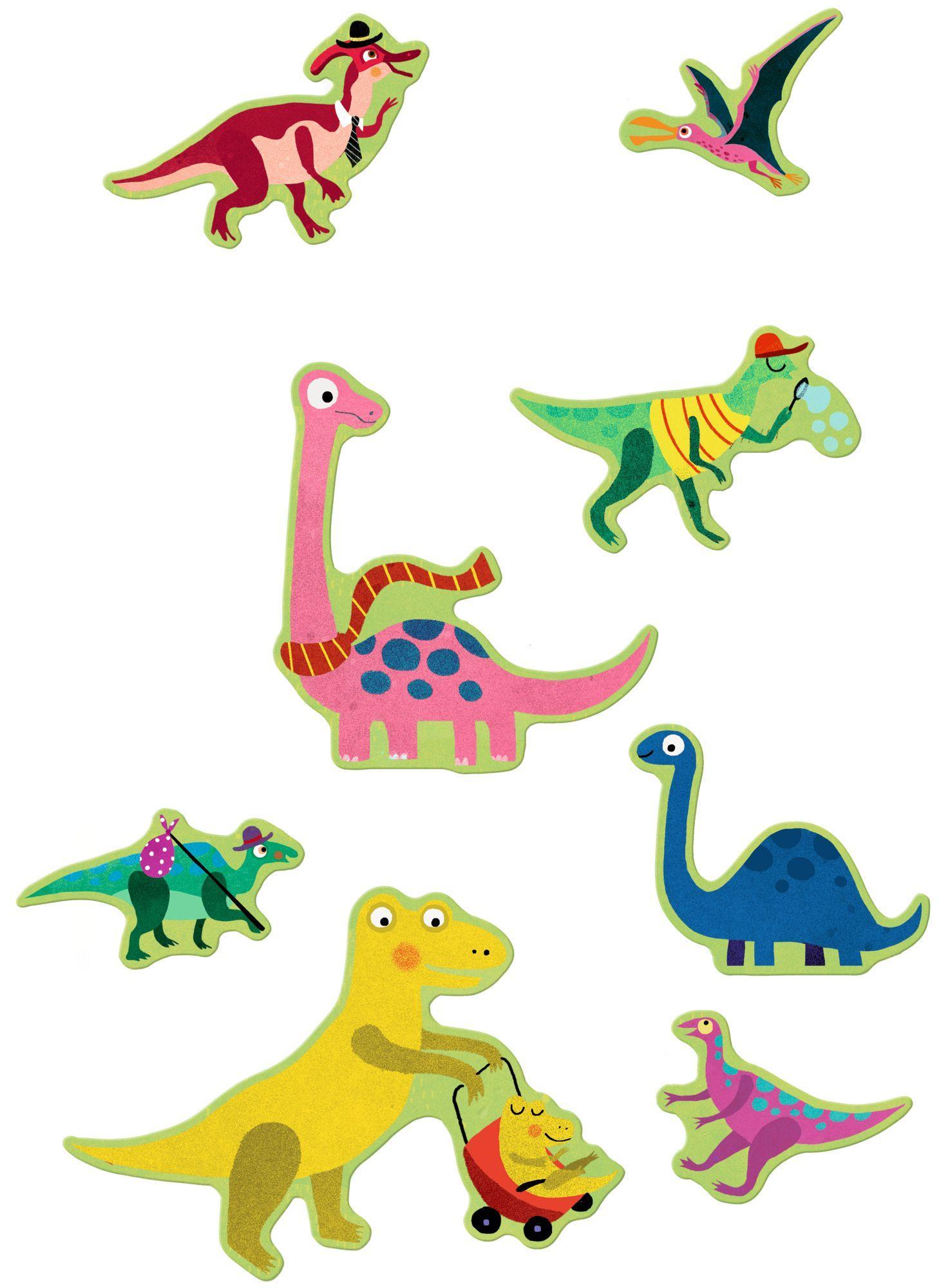 Bild: 9783649672098 | Wimmel-Stickerwelt - Dinos &amp; Co. | Mit über 300 Stickern | Johnson