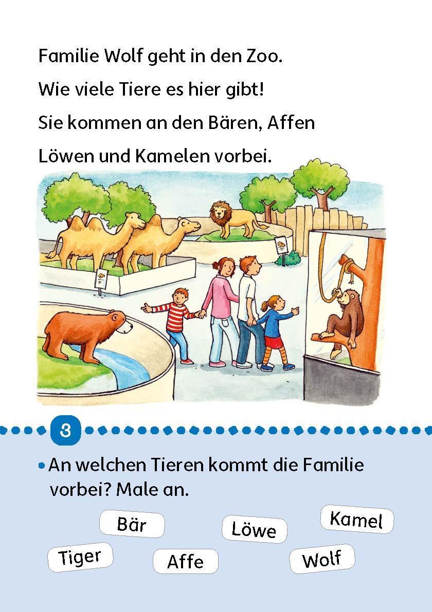 Bild: 9783881005036 | Lesen lernen 1. Klasse für Jungen und Mädchen - Tiergeschichten | Buch