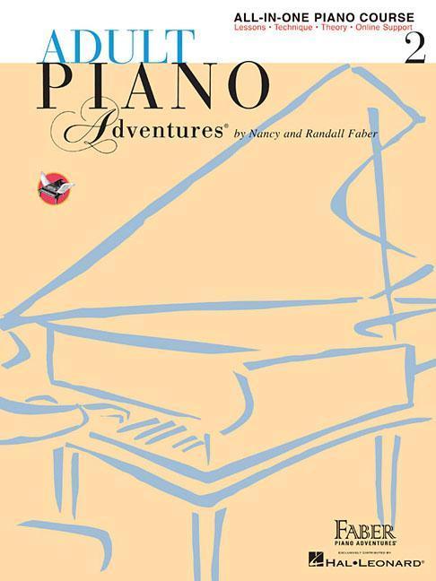 Cover: 674398211166 | Adult Piano Adventures All-In-One Piano Course Book 2 Book/Online...