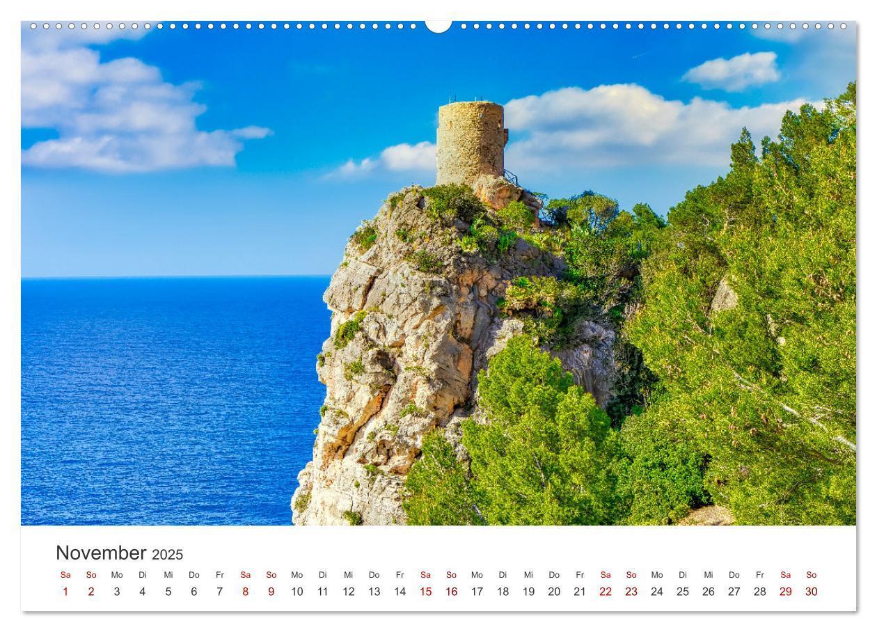 Bild: 9783435061020 | Mallorca Traumhafte Insel (Wandkalender 2025 DIN A2 quer), CALVENDO...