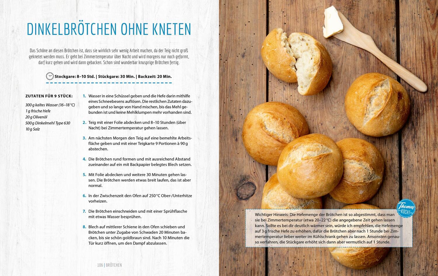 Bild: 9783742319715 | Thomas kocht: Brot, Brötchen und Gebäck | Thomas Dippel | Buch | 2021