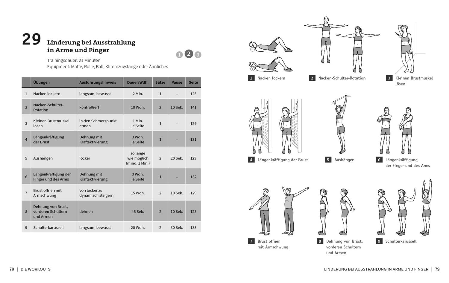 Bild: 9783742324740 | 50 Workouts gegen Schulter- und Nackenschmerzen | Torsten Pfitzer