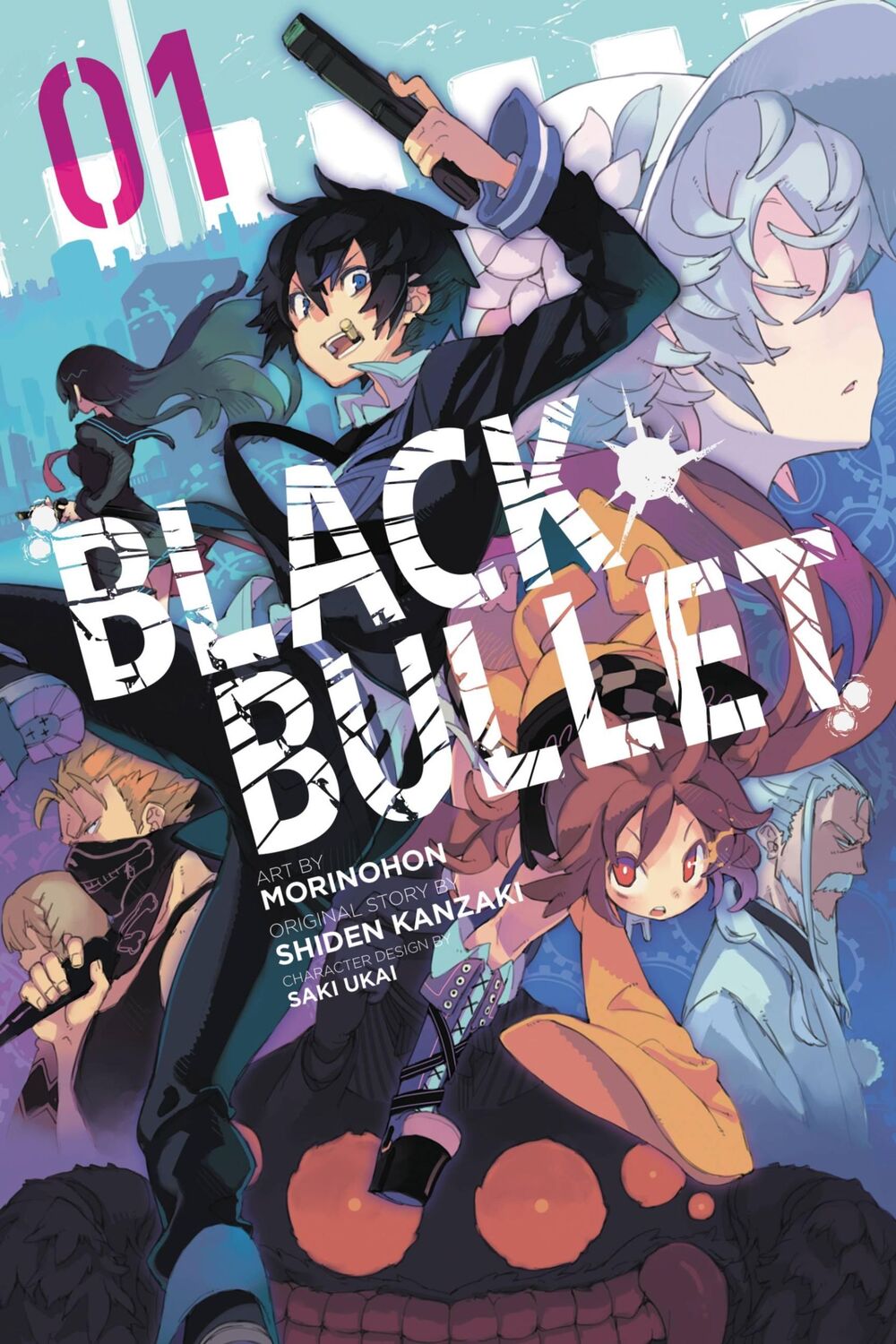 Cover: 9780316304993 | Black Bullet, Vol. 1 (Light Novel) | Those Who Would Be Gods | Kanzaki