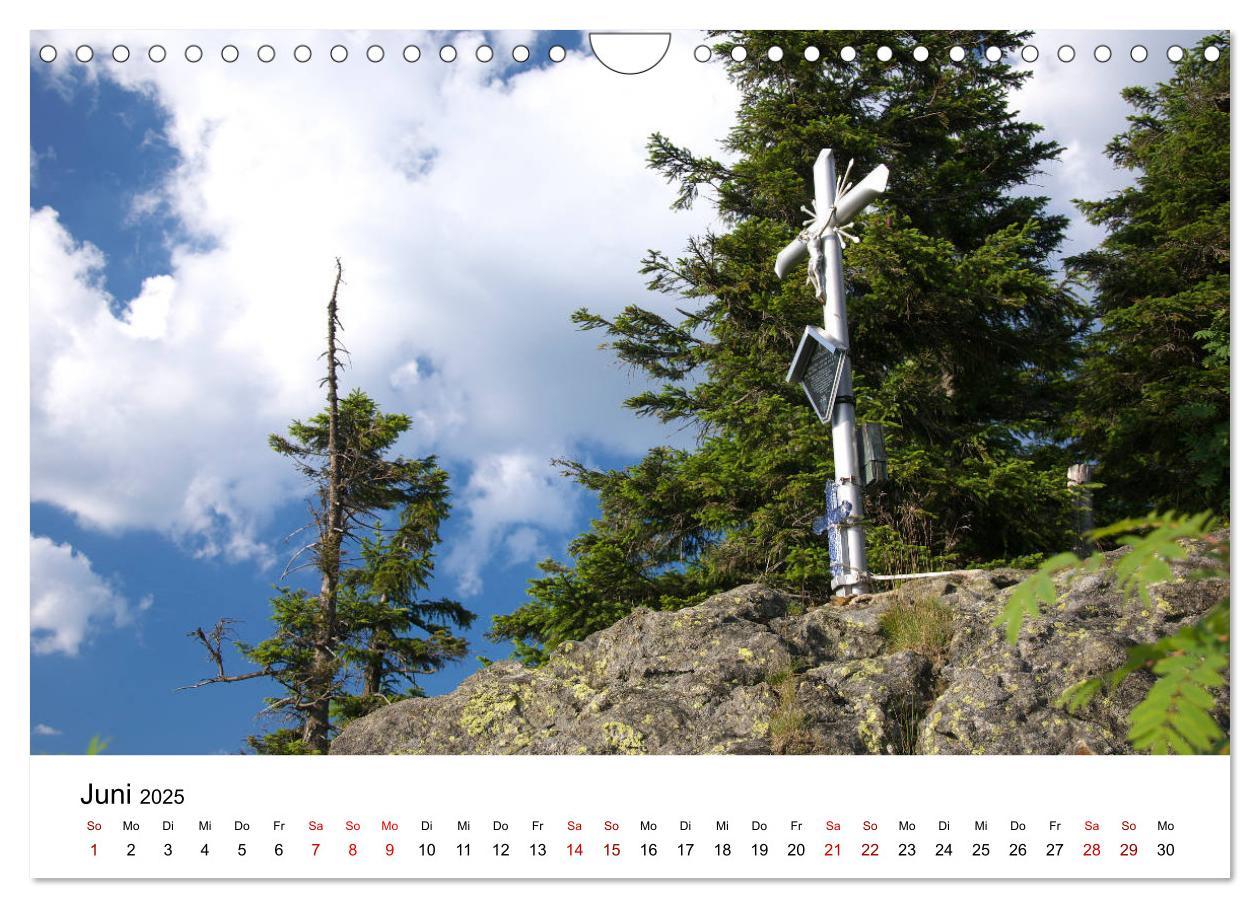 Bild: 9783435421268 | Gipfelkreuze im Böhmerwald (Wandkalender 2025 DIN A4 quer),...