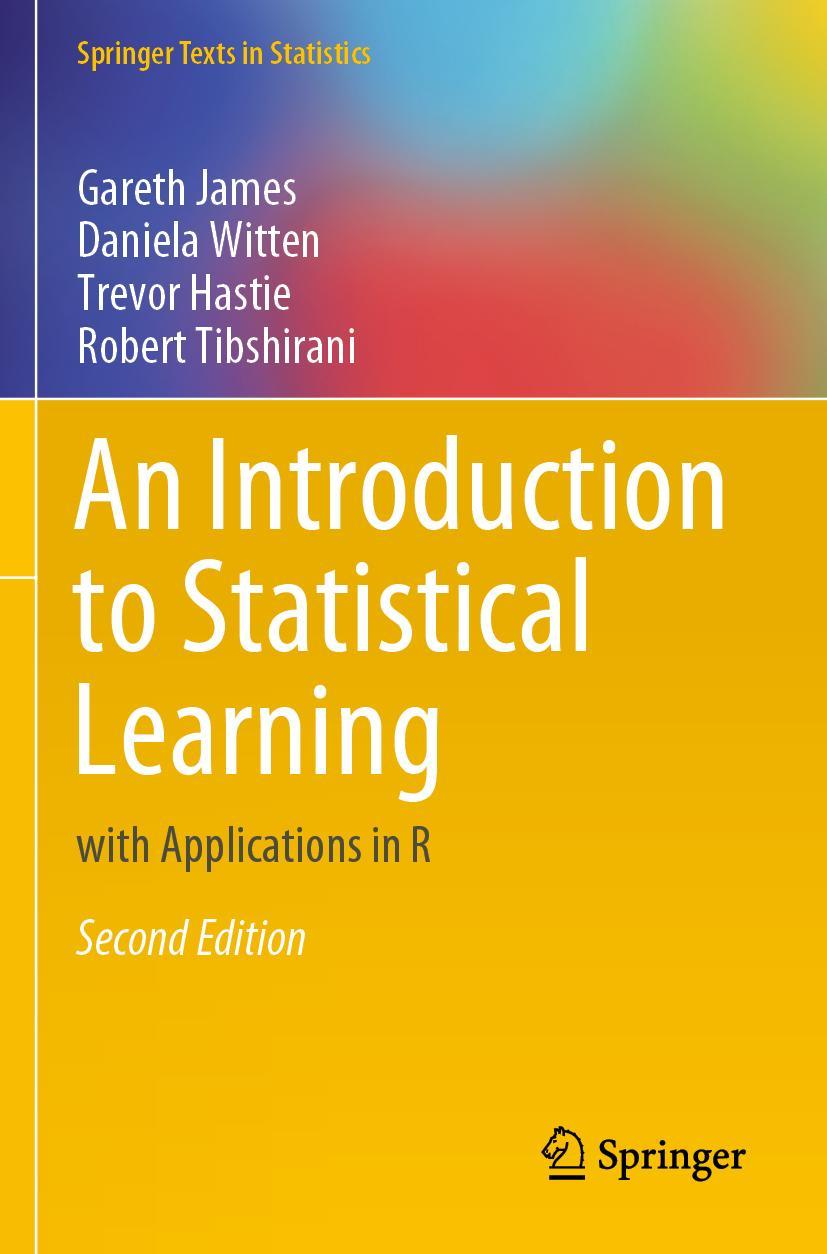 Cover: 9781071614204 | An Introduction to Statistical Learning | with Applications in R | xv