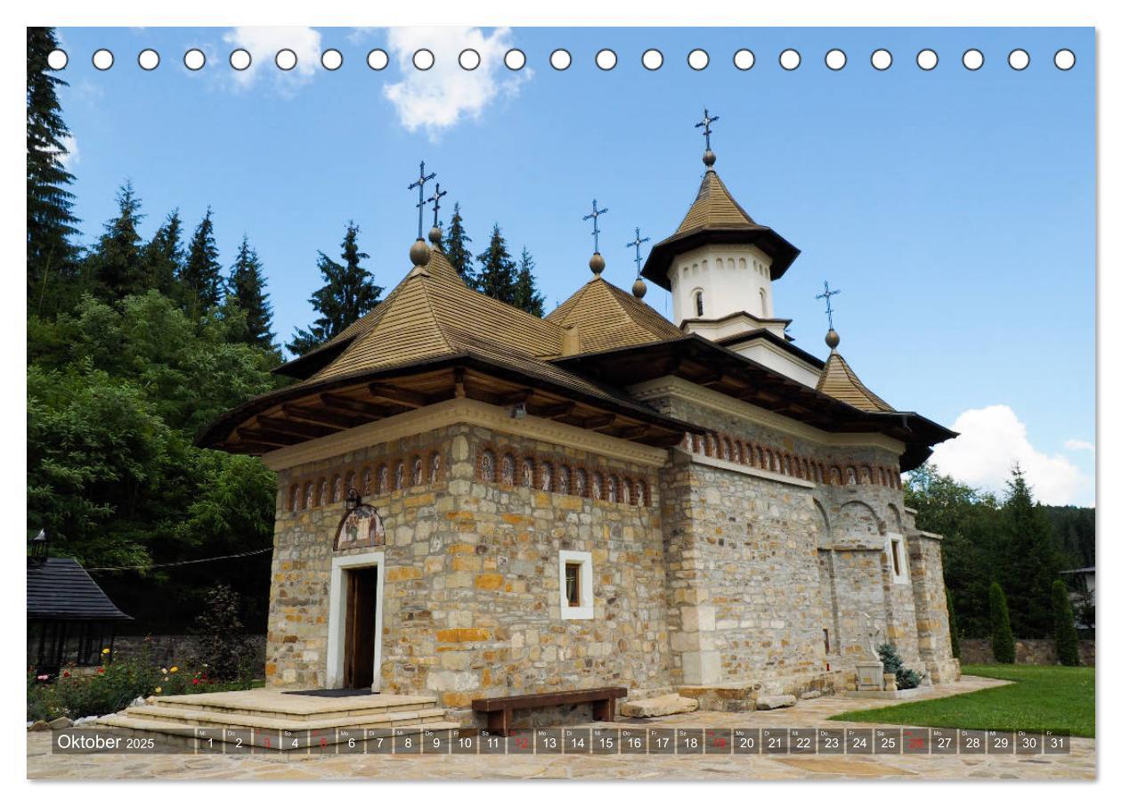 Bild: 9783435288427 | Klöster in der Bucovina (Tischkalender 2025 DIN A5 quer), CALVENDO...