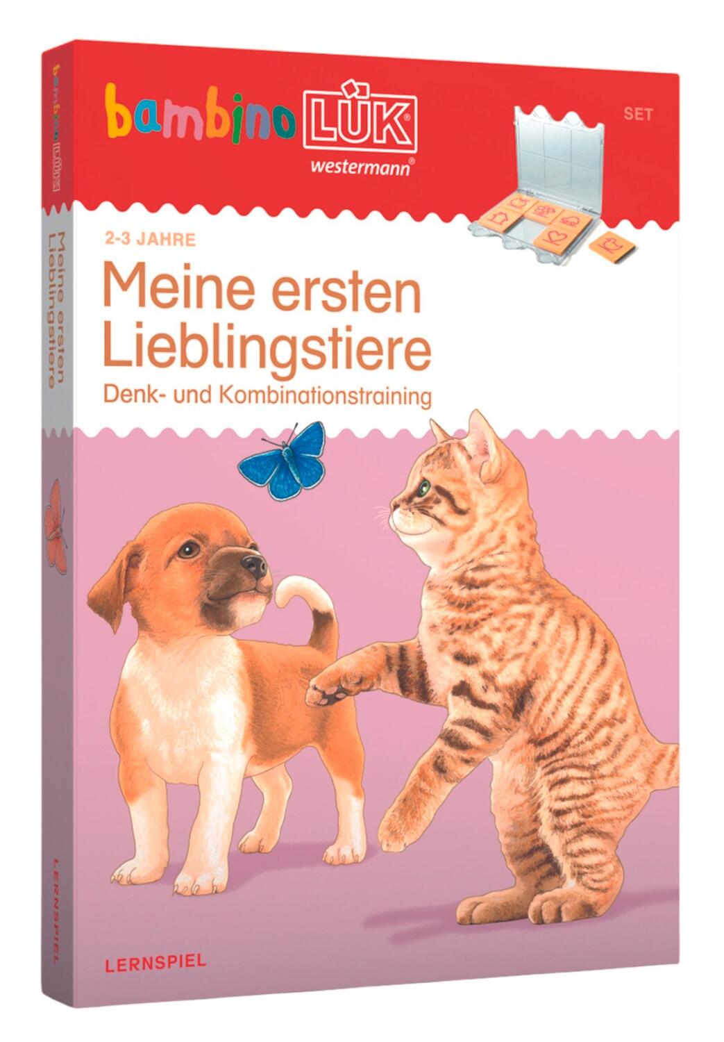 Cover: 9783837775501 | bambinoLÜK-Set. Meine ersten Lieblingstiere | 2/3 Jahre | Junga | SET