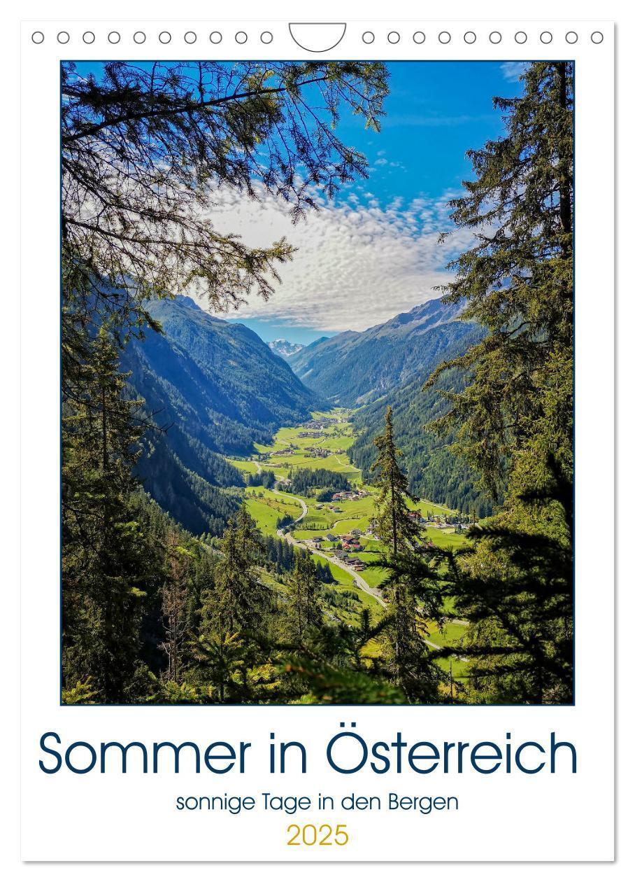 Cover: 9783435924424 | Sommer in Österreich - sonnige Tage in den Bergen (Wandkalender...