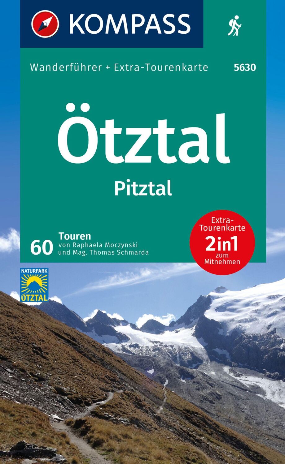 Cover: 9783991541837 | KOMPASS Wanderführer Ötztal, Pitztal, 60 Touren mit Extra-Tourenkarte