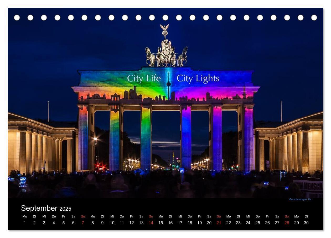 Bild: 9783435644261 | Colours of Berlin (Tischkalender 2025 DIN A5 quer), CALVENDO...