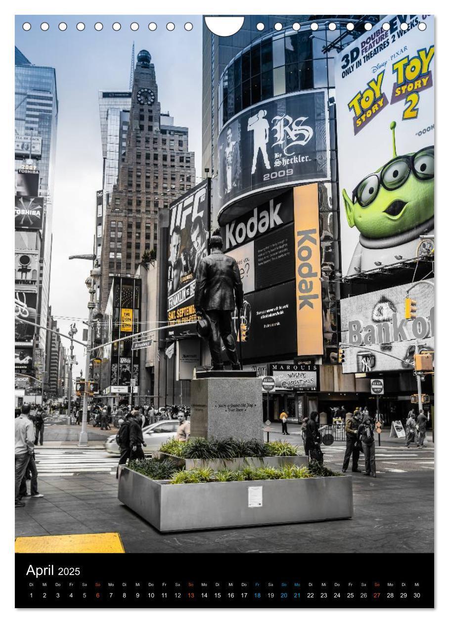 Bild: 9783457089439 | NEW YORK ¿ street view (Wandkalender 2025 DIN A4 hoch), CALVENDO...