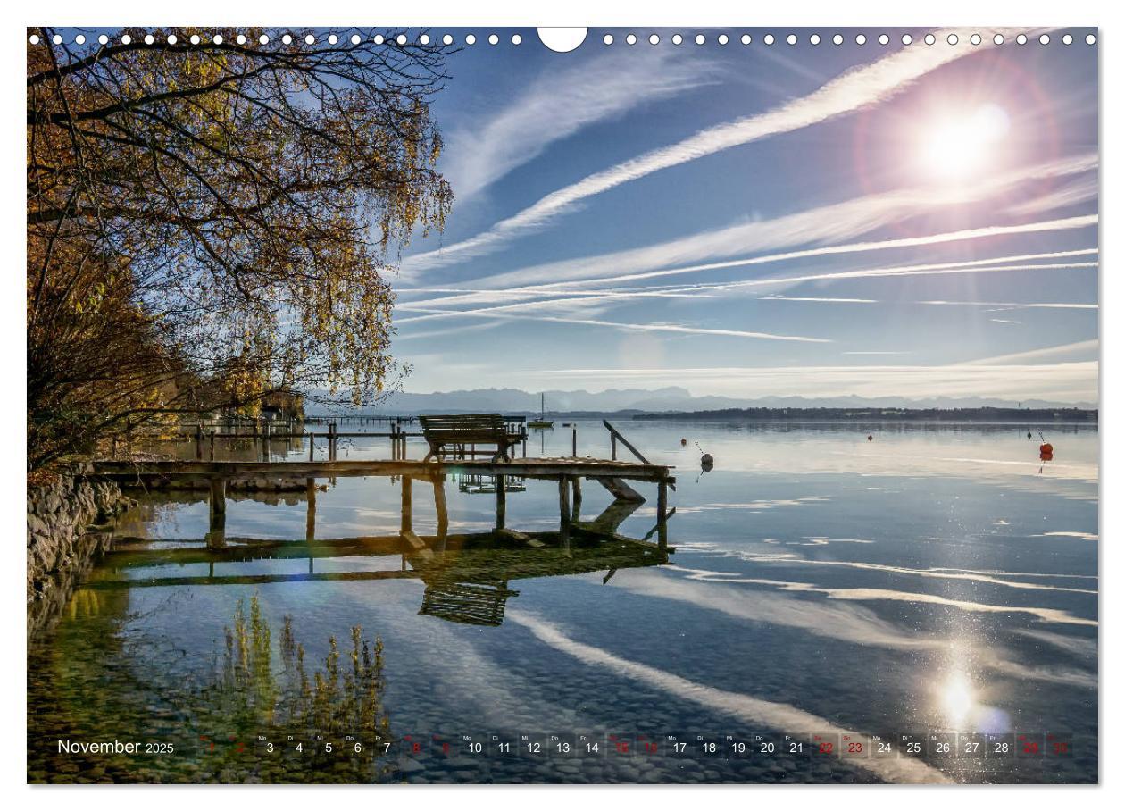 Bild: 9783435426102 | Fünf-Seen-Land (Wandkalender 2025 DIN A3 quer), CALVENDO...