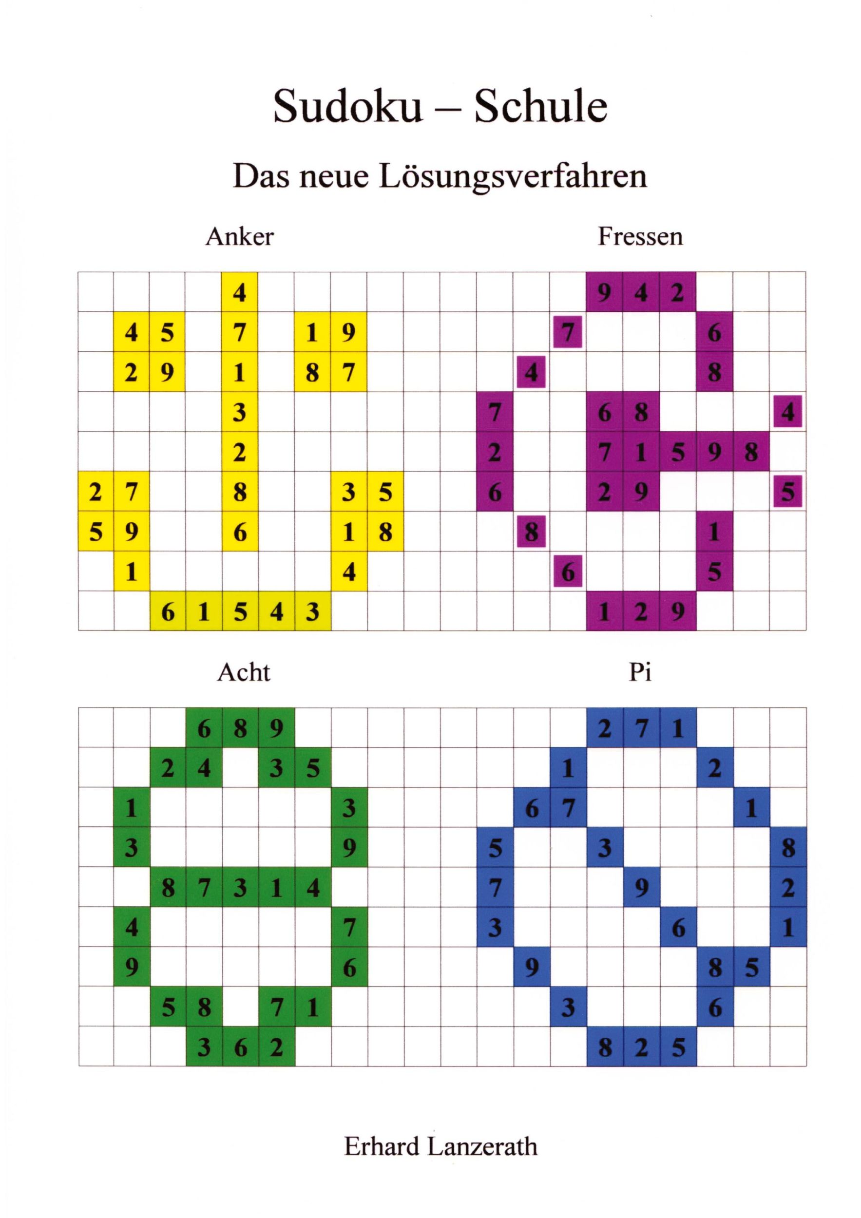 Cover: 9783384078469 | Sudoku - Schule | Das neue Lösungsverfahren | Erhard Lanzerath | Buch