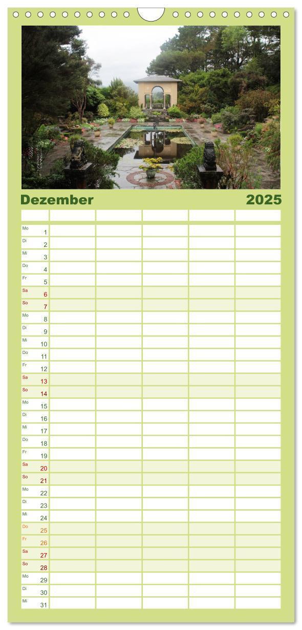 Bild: 9783457110768 | Familienplaner 2025 - Irland mit 5 Spalten (Wandkalender, 21 x 45...