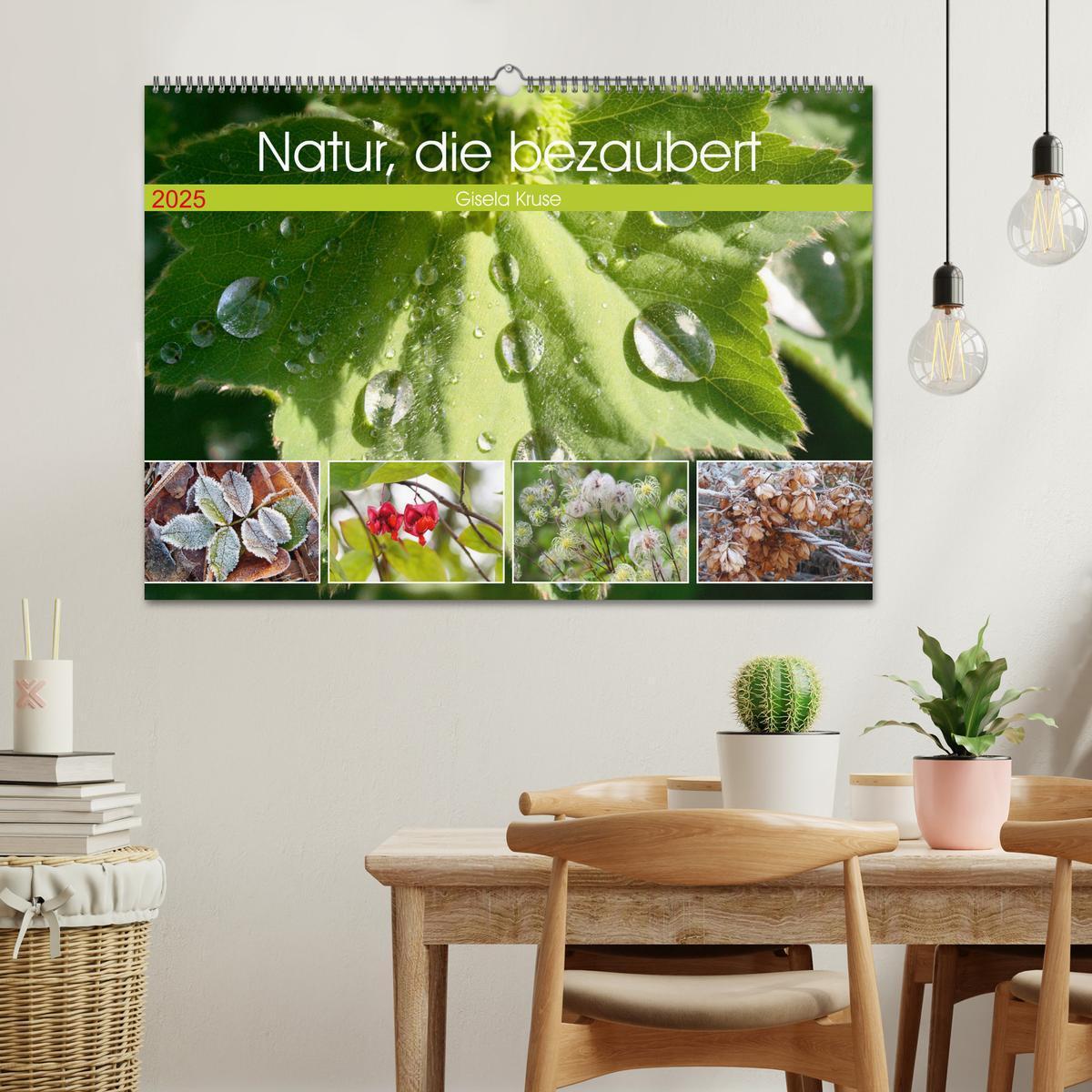 Bild: 9783383996276 | Natur, die bezaubert (Wandkalender 2025 DIN A2 quer), CALVENDO...