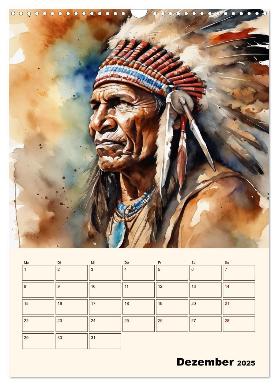 Bild: 9783383814808 | Indianische Kultur (Wandkalender 2025 DIN A3 hoch), CALVENDO...