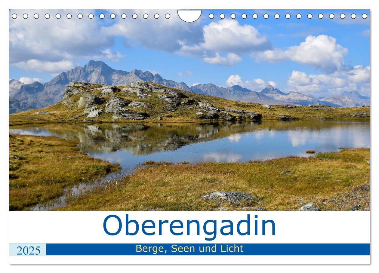 Cover: 9783435107247 | Oberengadin - Berge, Seen und Licht (Wandkalender 2025 DIN A4...