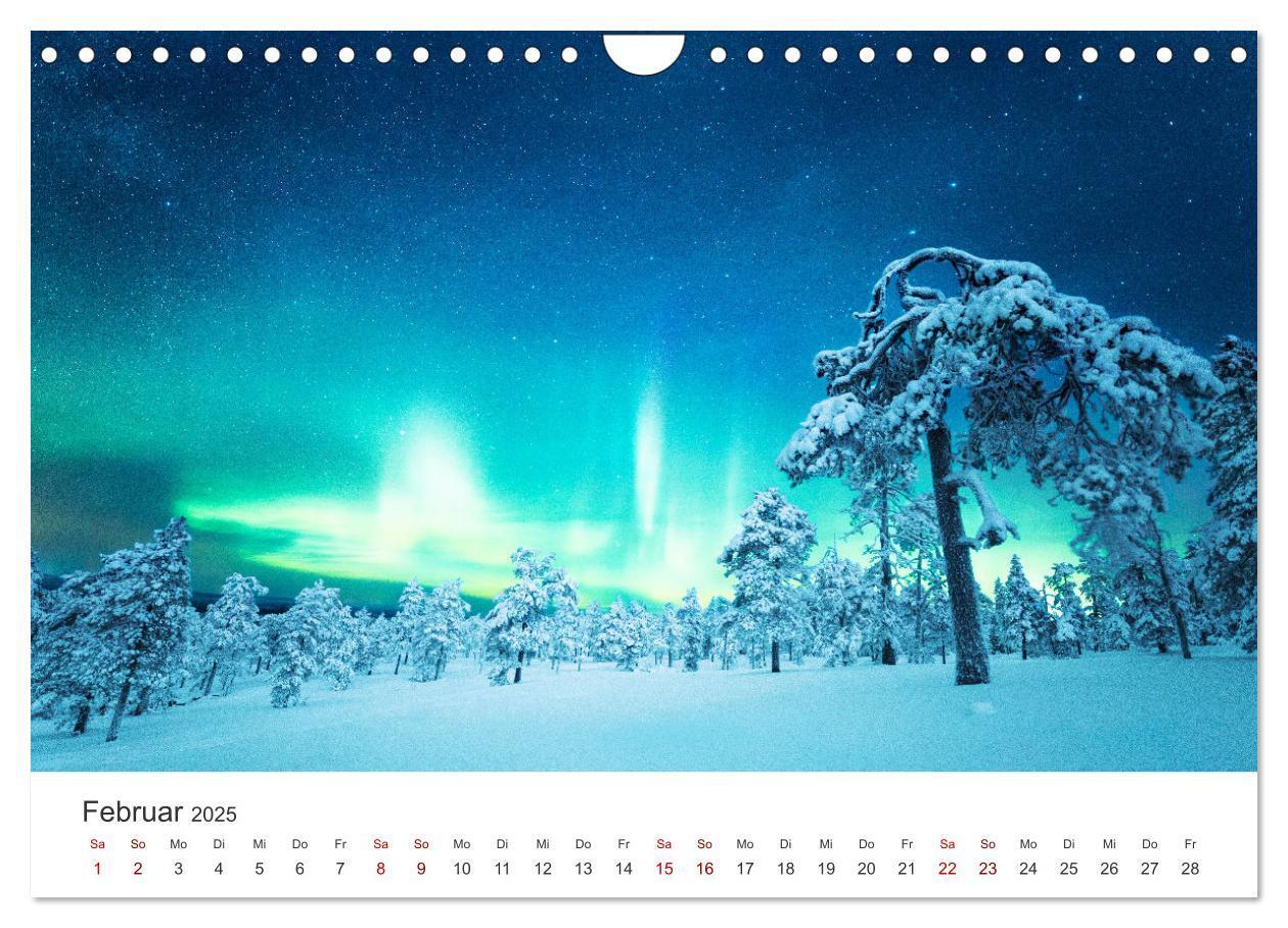 Bild: 9783435001095 | Finnland - Den Polarlichtern nahe. (Wandkalender 2025 DIN A4 quer),...