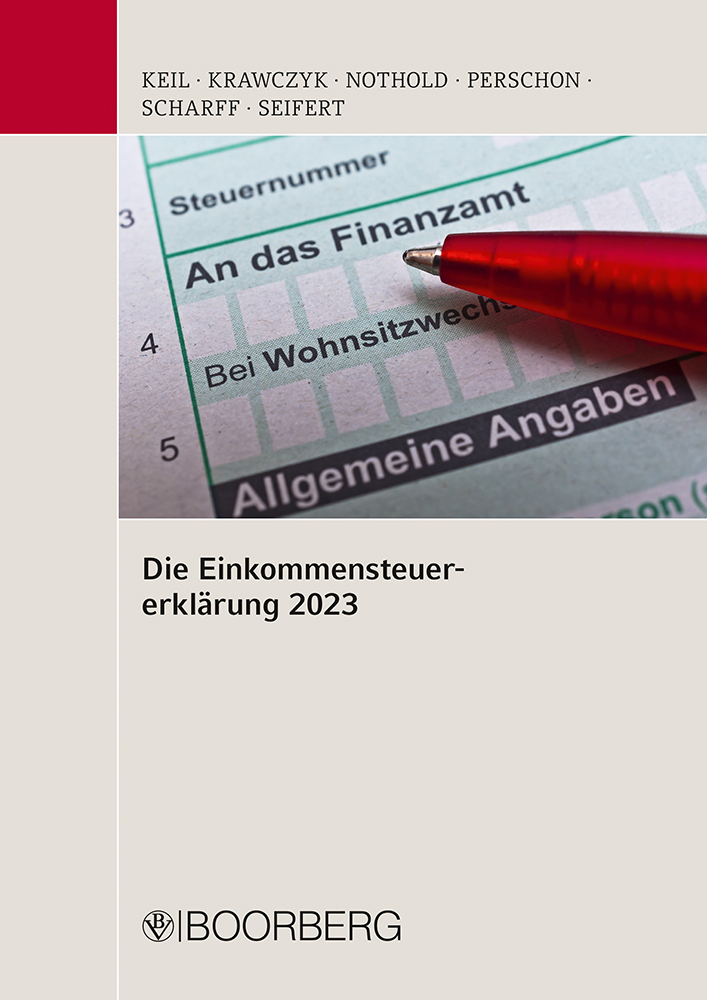 Cover: 9783415075177 | Die Einkommensteuererklärung 2023 | e.V. (u. a.) | Buch | 536 S.