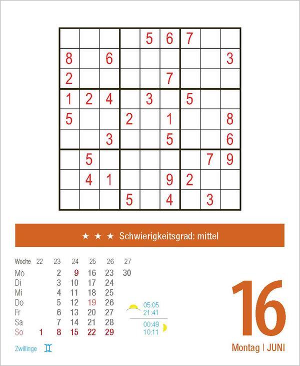 Bild: 9783731877370 | Sudoku 2025 | Verlag Korsch | Kalender | 328 S. | Deutsch | 2025